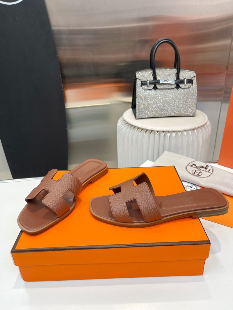 Hermes Slippers